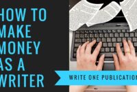 How to Earn Money by Writing Stories - Earning Menia