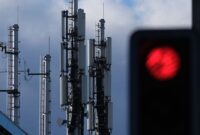 Chinese mobile masts loom over the Munich Security Conference