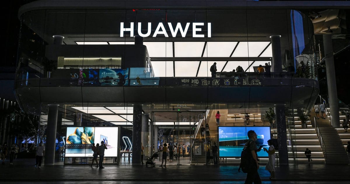 Germany signals a pivot from China’s Huawei