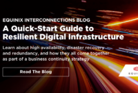 A Quick-Start Guide to Resilient Digital Infrastructure - Interconnections - The Equinix Blog