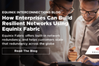 How Enterprises Can Build Resilient Networks Using Equinix Fabric - Interconnections - The Equinix Blog