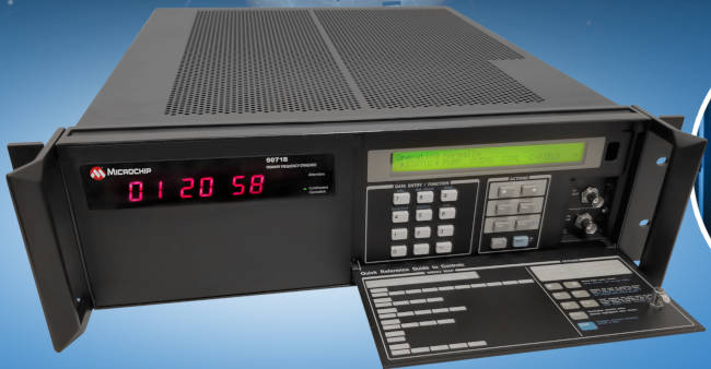 Microchip cesium atomic clock