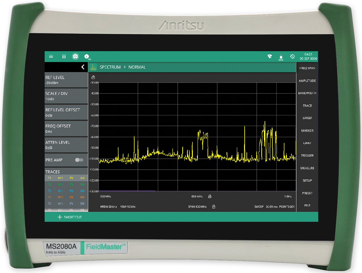 Anritsu MS2080A spectrum analyser